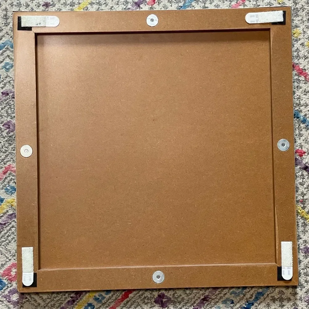 Dry Erase Wall Hanging Monthly Calendar Board with Days of the Week 16”x16”